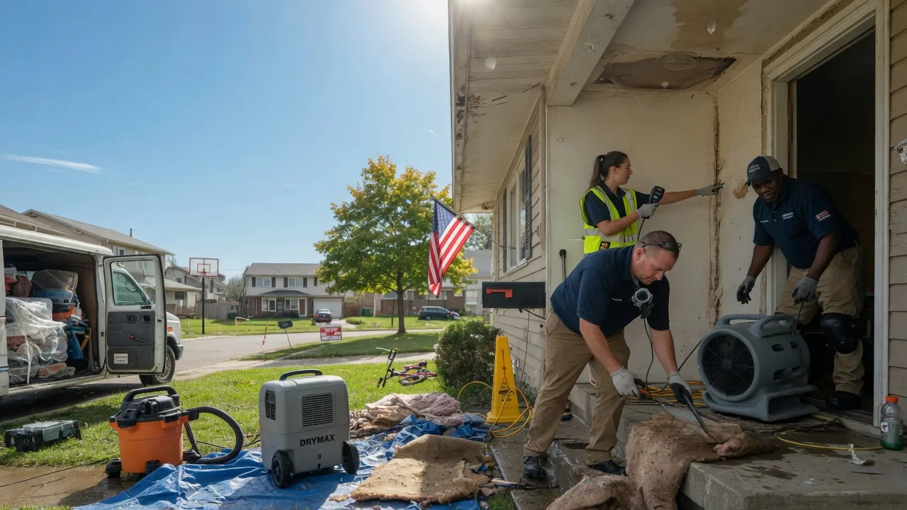 Water Damage Restoration in Tina, MO near me